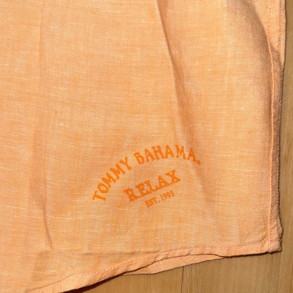 Tommy Bahama Linen Button-Up Shirt - Picture 2 of 7